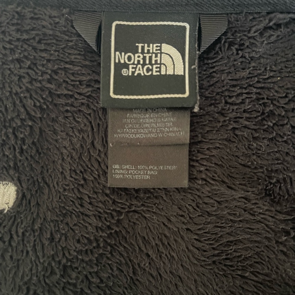The North Face Women’s Black Osito Fleece Jacket Size Medium - Picture 6 of 9